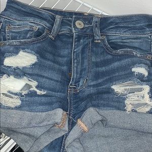 American eagle jean shorts!! soft and stretchy!!